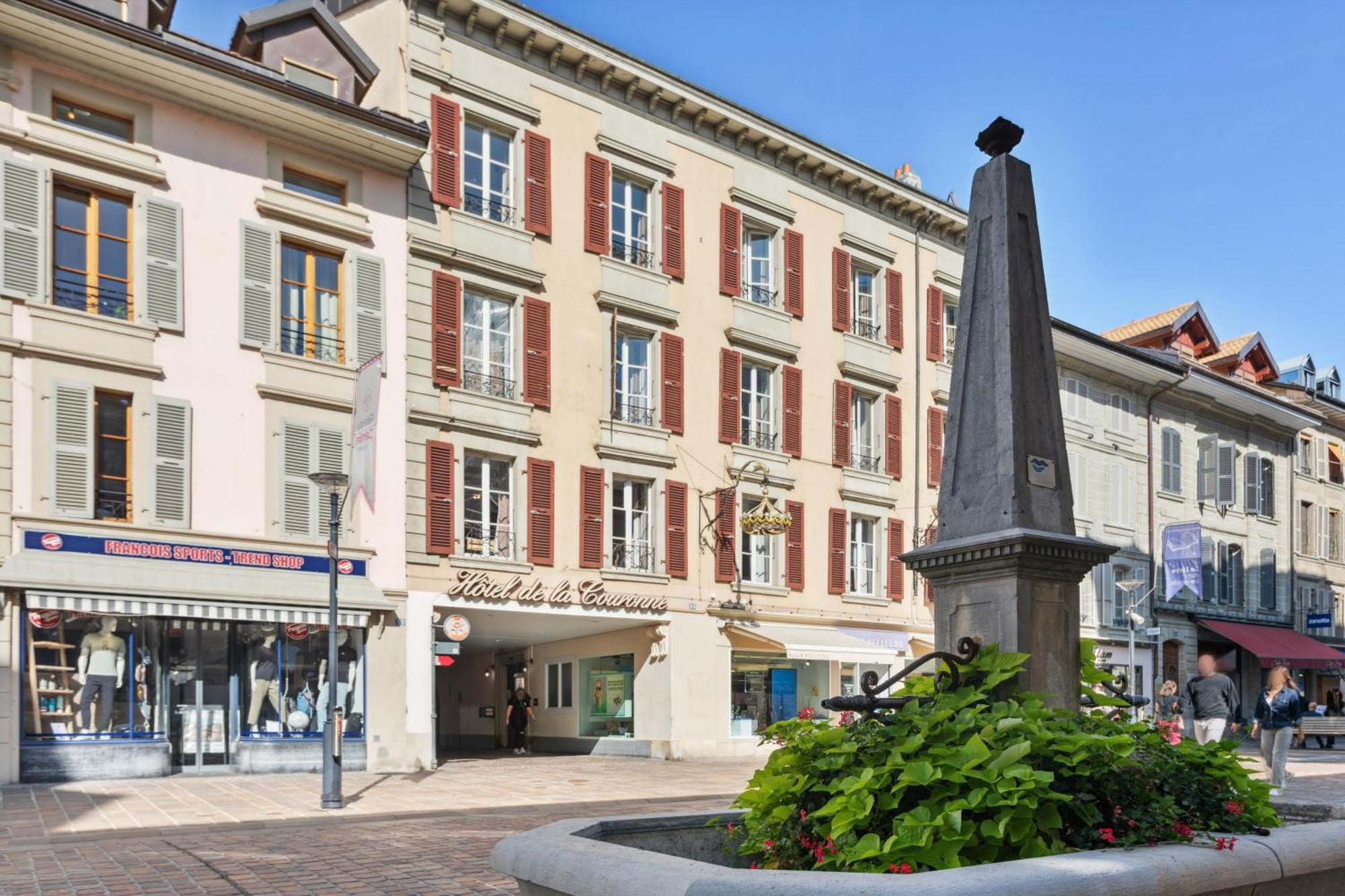 Hotel De La Couronne Morges Eksteriør billede