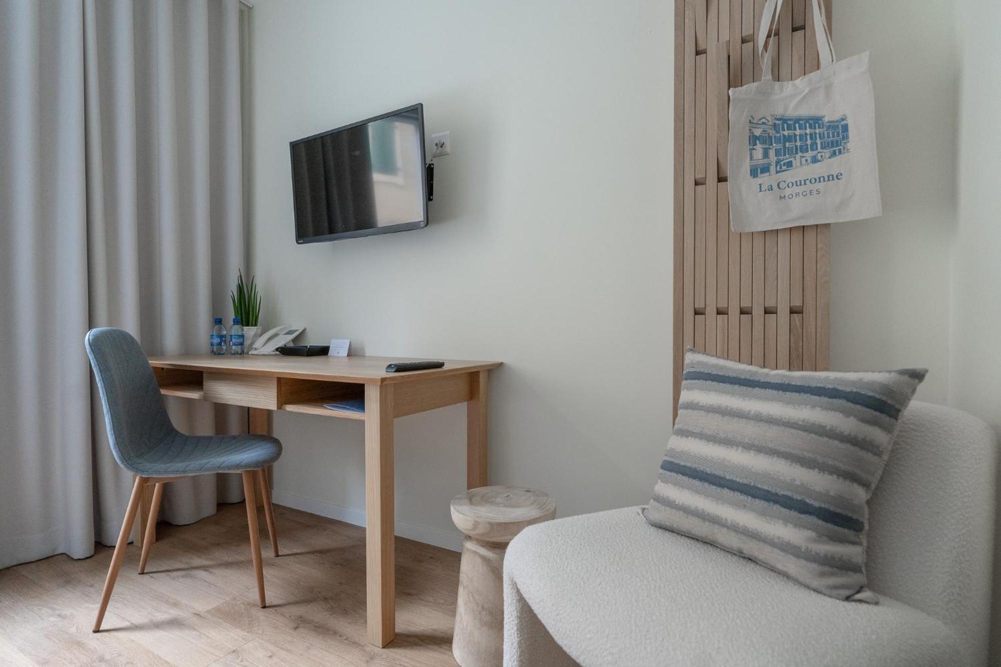 Hotel De La Couronne Morges Eksteriør billede