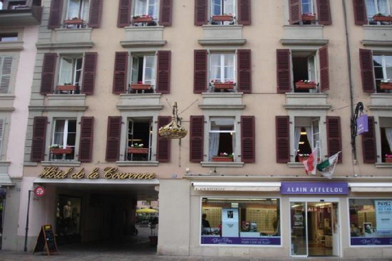 Hotel De La Couronne Morges Eksteriør billede