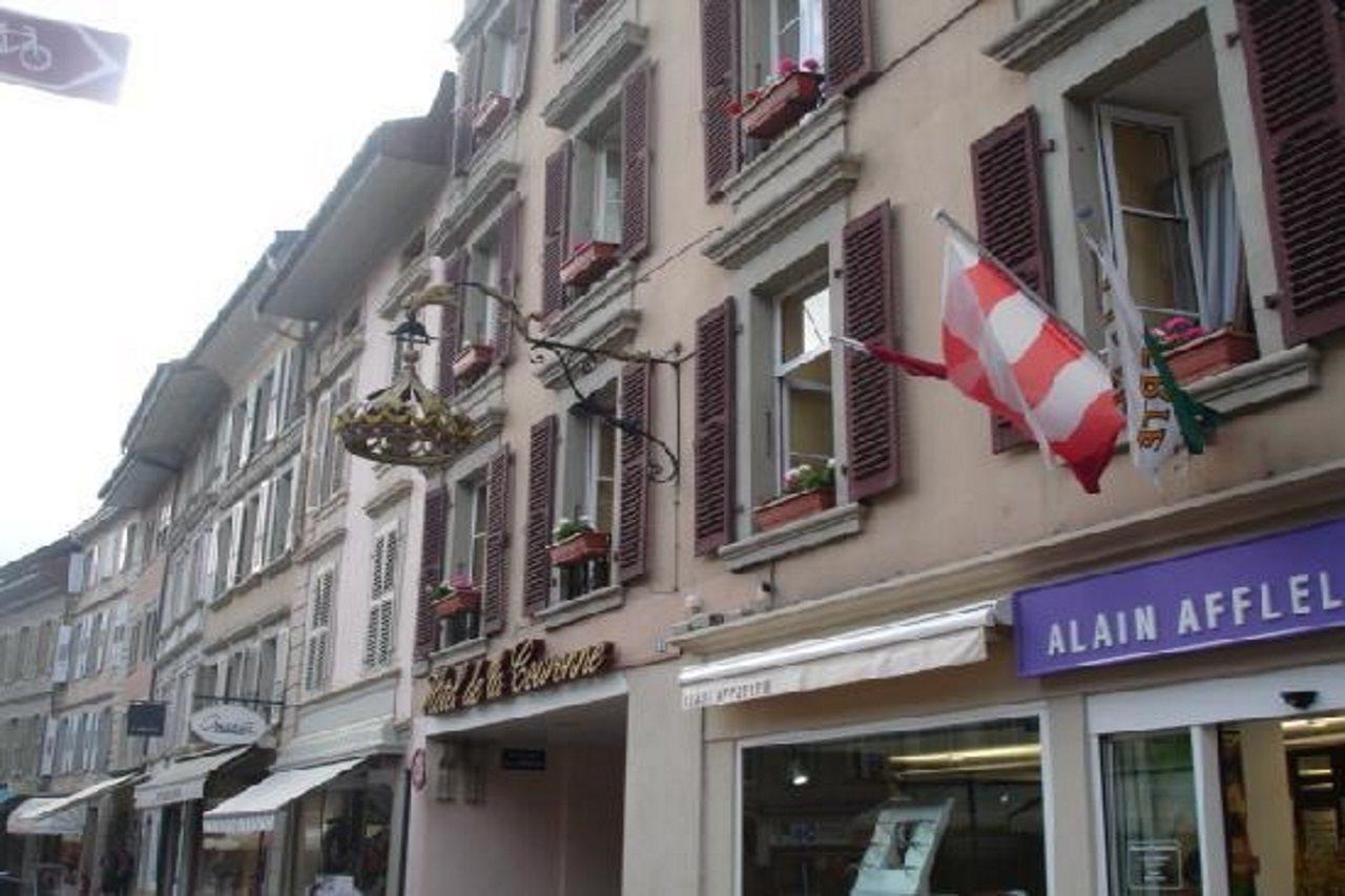 Hotel De La Couronne Morges Eksteriør billede